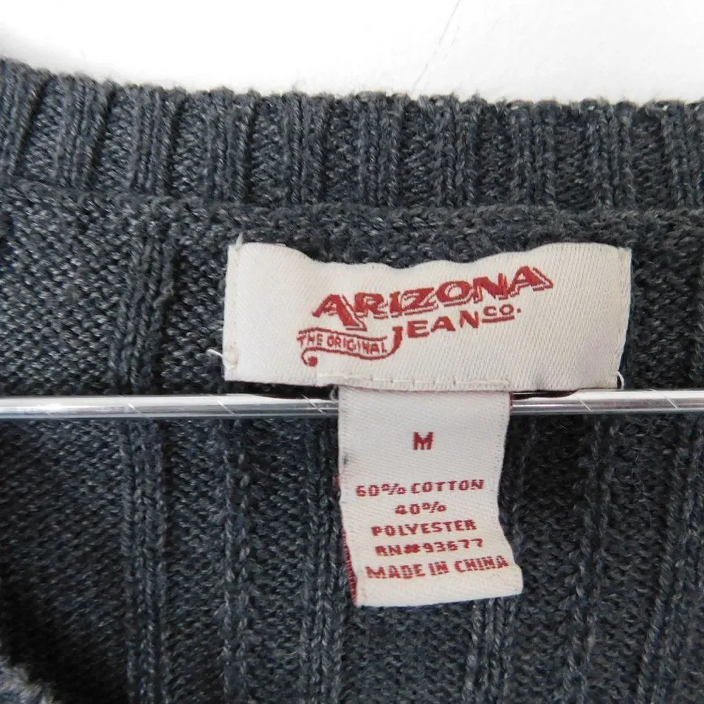 Arizona jeans sweater  size M color gray - Picture 2 of 3